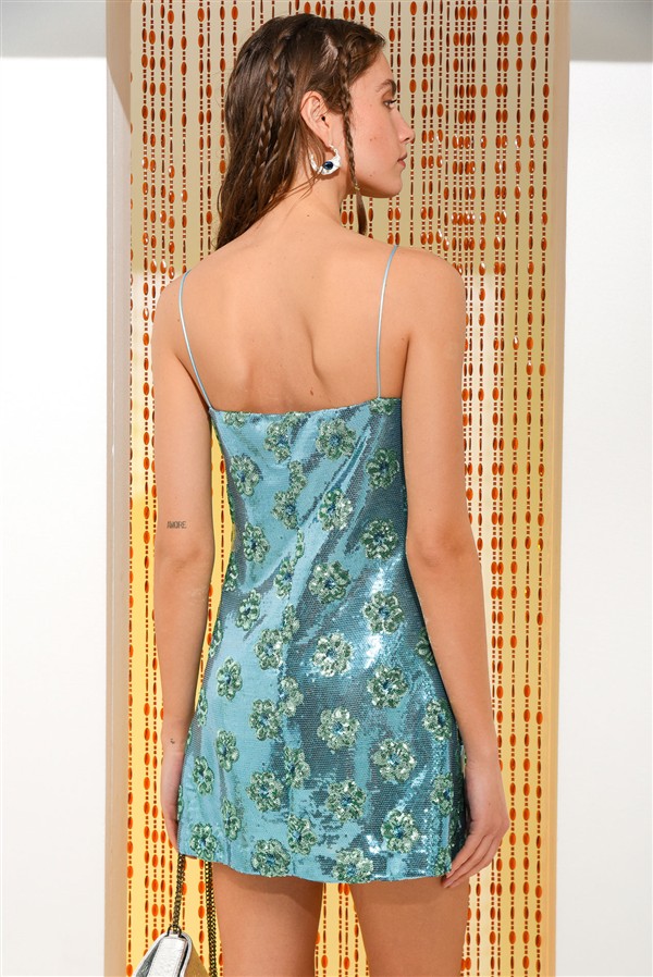 ARPYES HONEYDEW DRESS CIEL