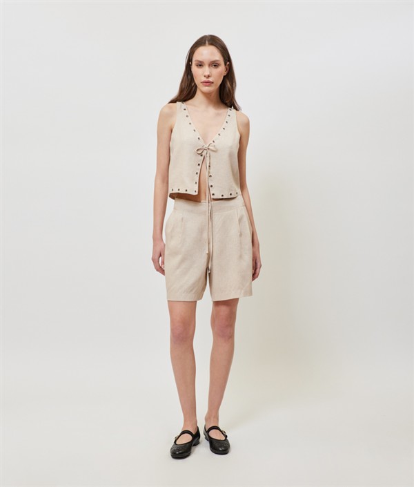 SUNSETGO JOSEFINE BERMUDA BEIGE