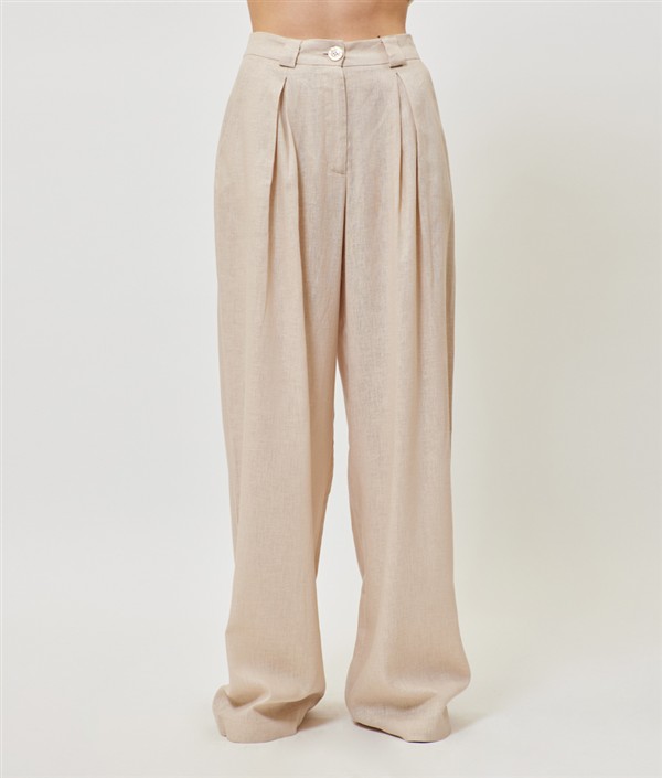 SUNSETGO JOSEFINE PANTS BEIGE
