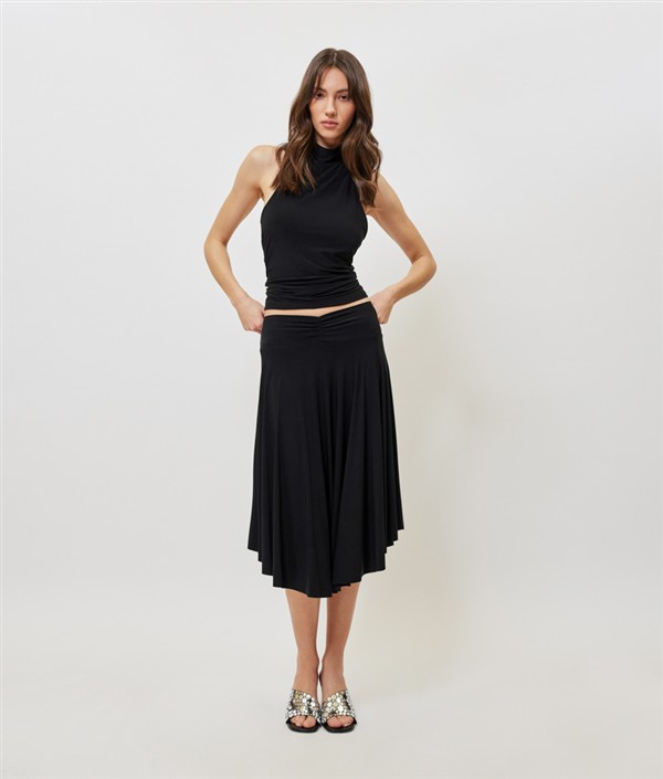 SUNSETGO JULES SKIRT BLACK