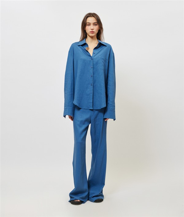 SUNSETGO JULY PANTS INDIGO