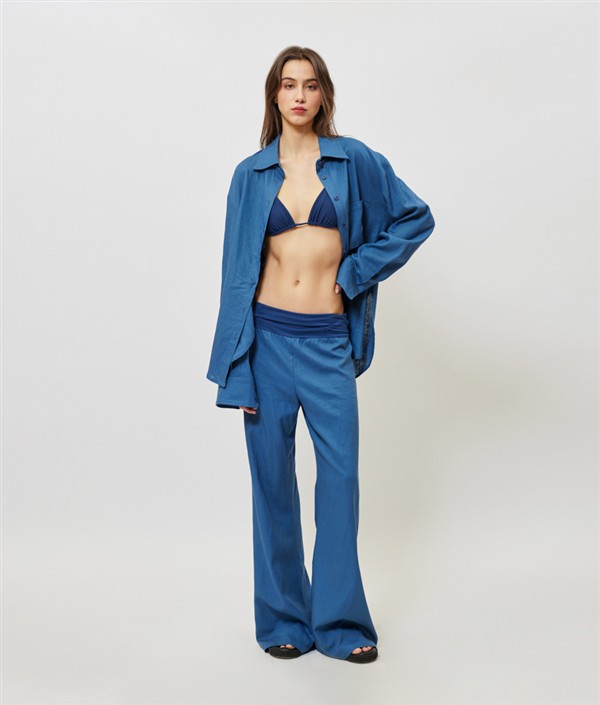 SUNSETGO JULY PANTS INDIGO