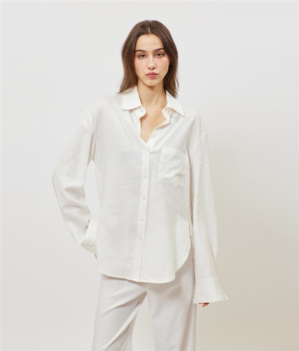 SUNSETGO JULY SHIRT WHITE