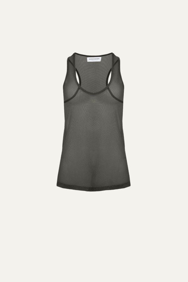 VK KHAKI TANK TOP