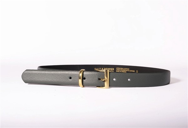 SALT AND PEPPER LIANA GREY LEATHER