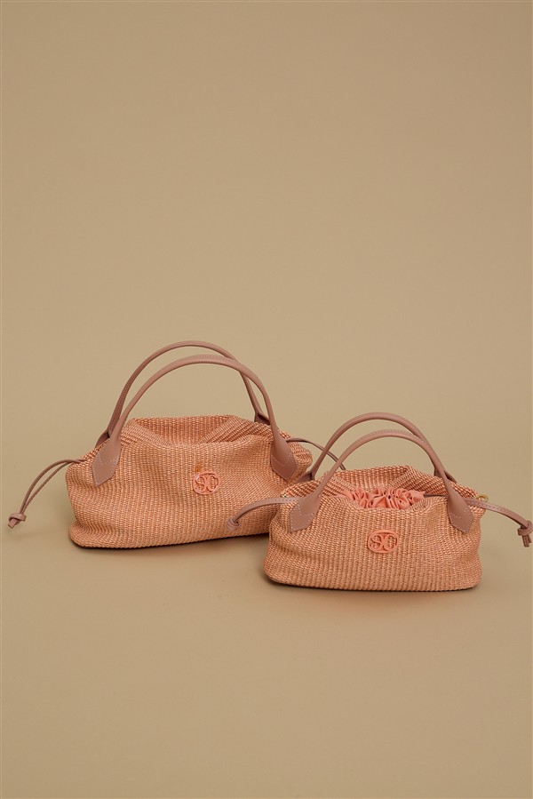 LA CHAINE AELIA MINI BAG PEACH
