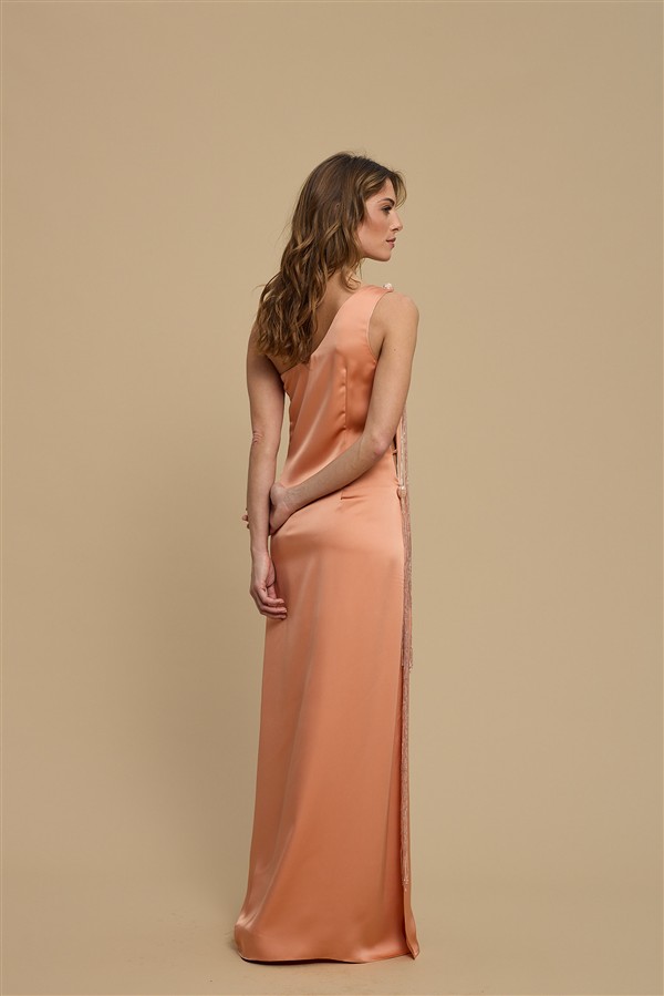 LA CHAINE ALINE DRESS PEACH