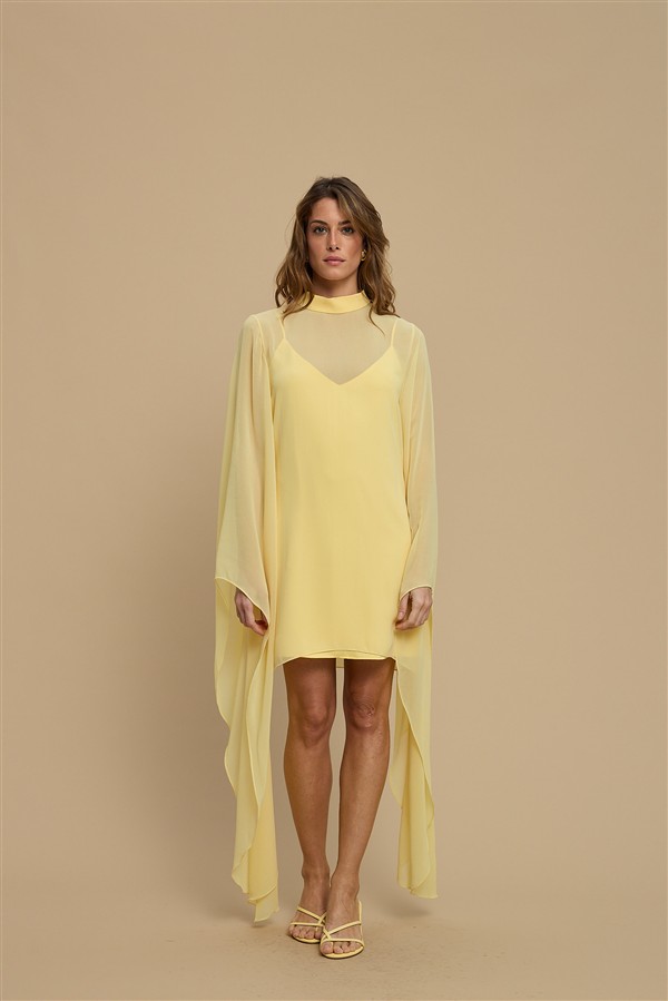 LA CHAINE ALMEA DRESS YELLOW