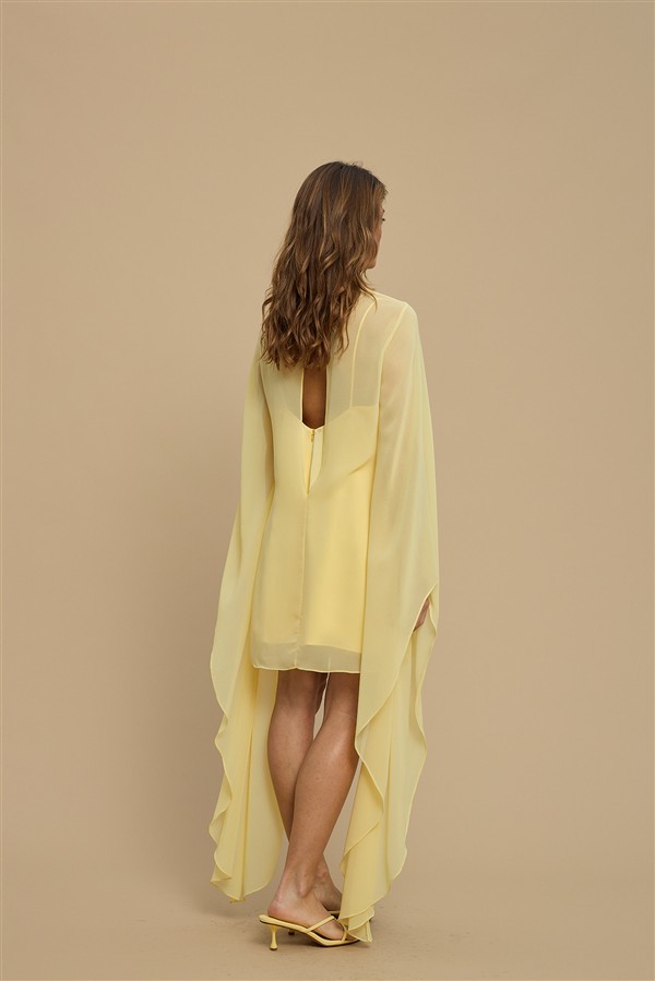 LA CHAINE ALMEA DRESS YELLOW