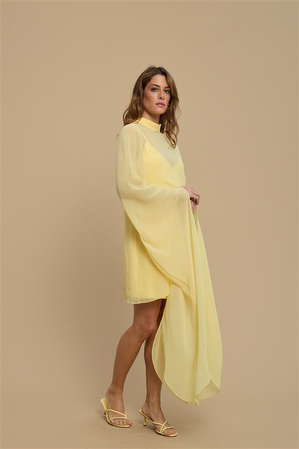 LA CHAINE ALMEA DRESS YELLOW