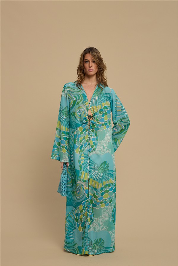 LA CHAINE AMMOUDIA DRESS OCEAN MINT