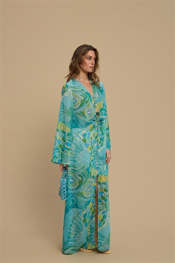 LA CHAINE AMMOUDIA DRESS OCEAN MINT