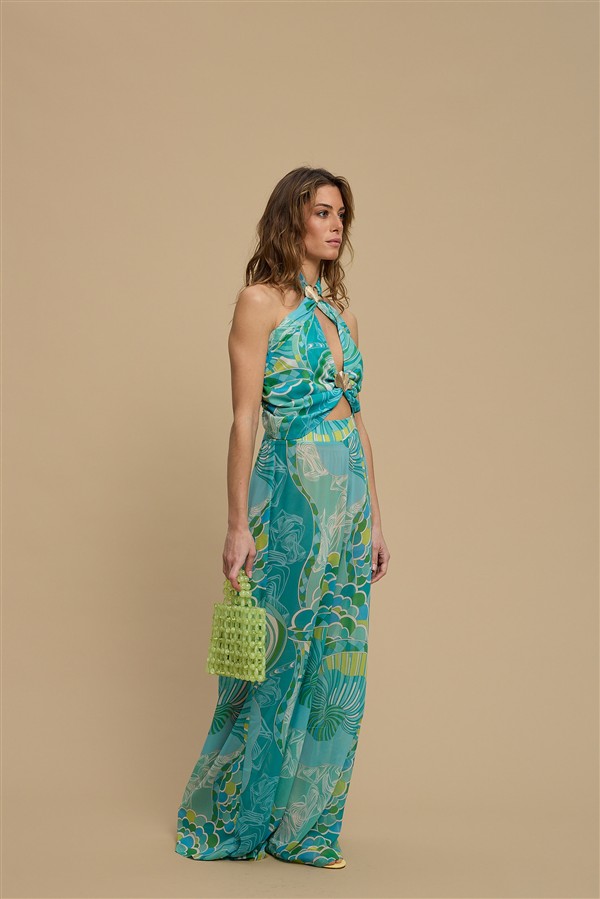 LA CHAINE AMMOUDIA PANTS OCEAN MINT