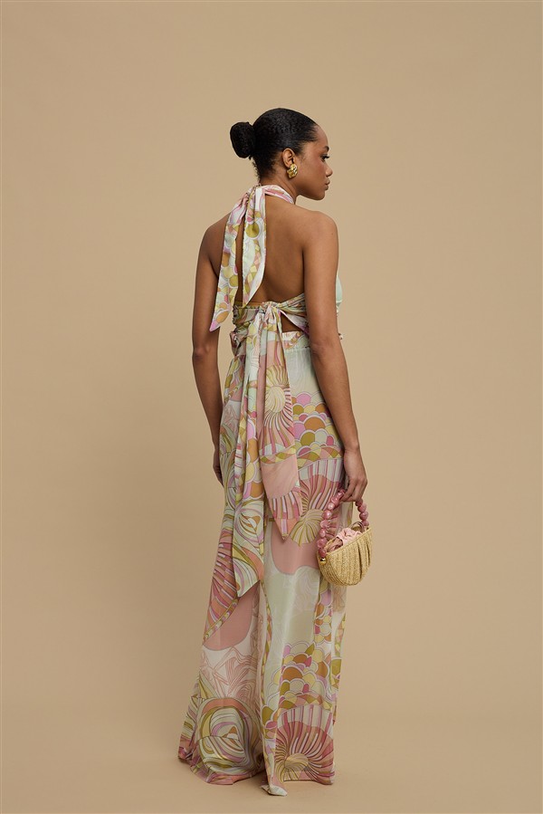 LA CHAINE AMMOUDIA PANTS SUNSET NUDE