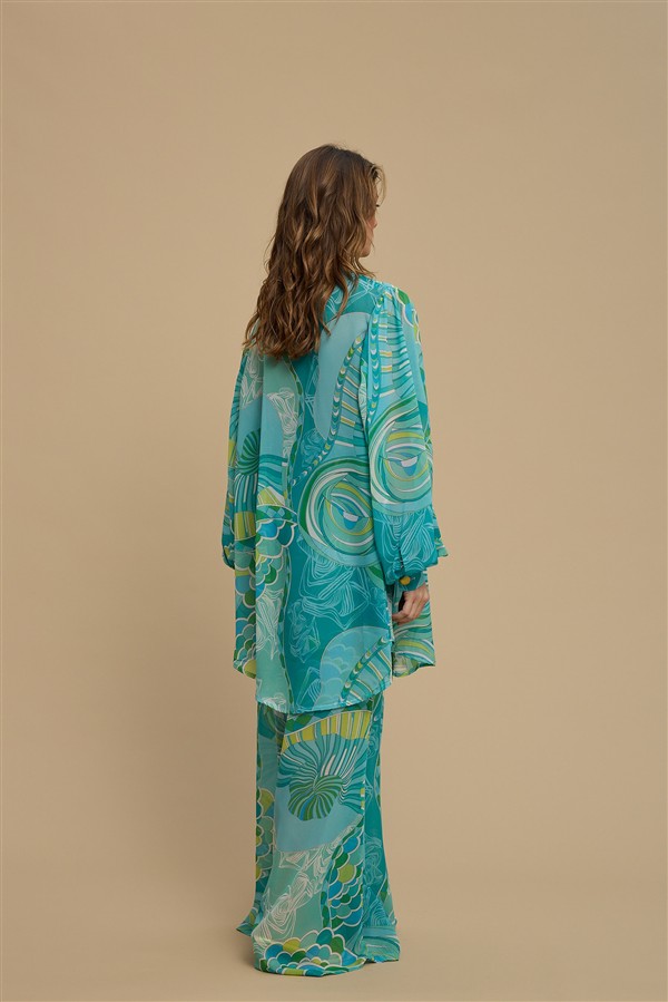 LA CHAINE AMMOUDIA SHIRT OCEAN MINT