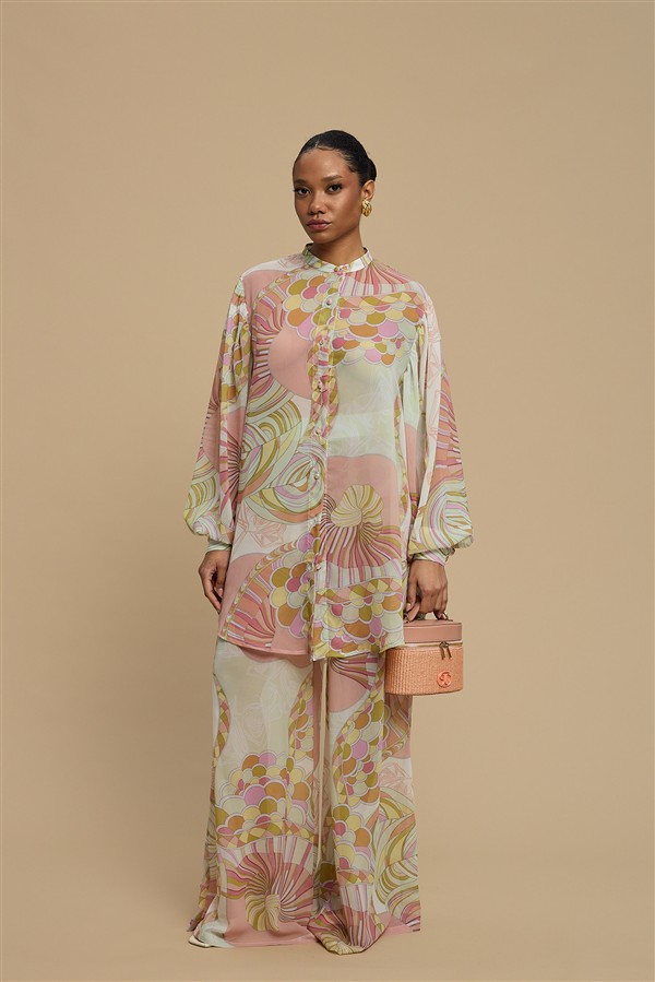 LA CHAINE AMMOUDIA SHIRT SUNSET NUDE