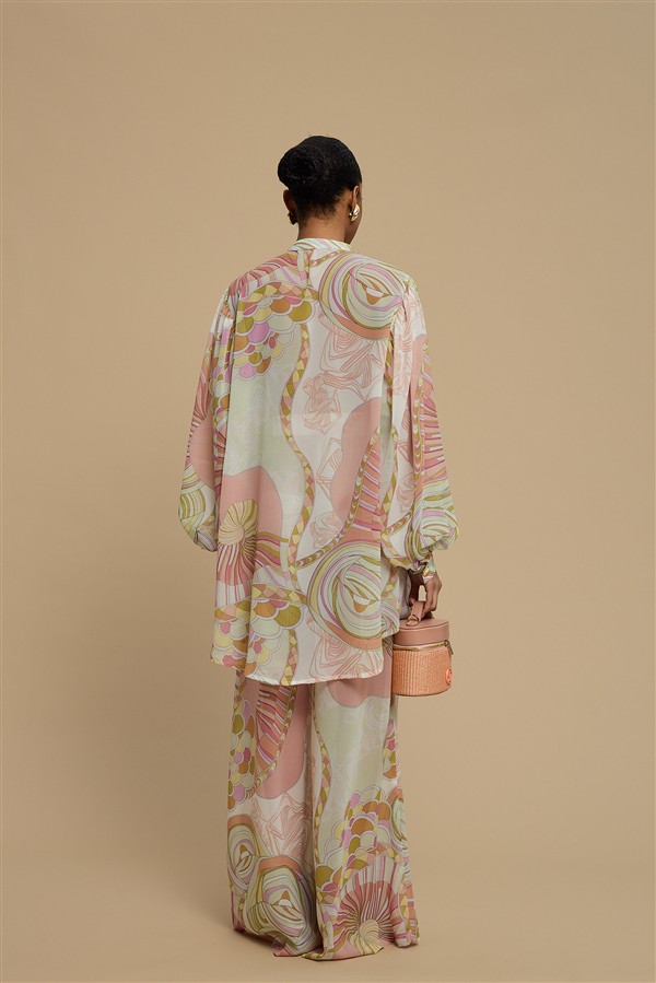 LA CHAINE AMMOUDIA SHIRT SUNSET NUDE