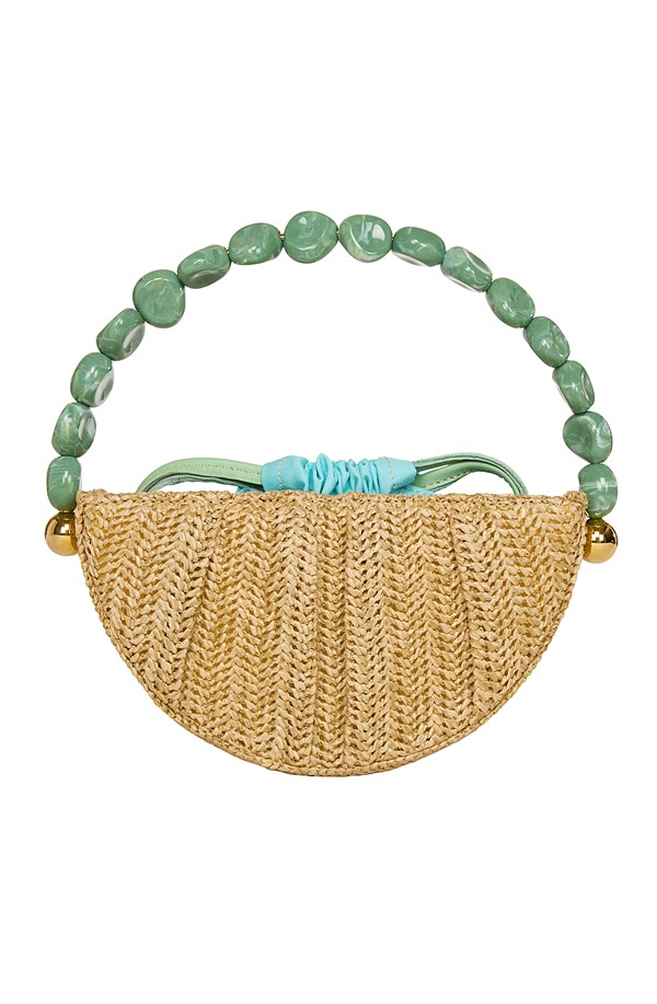 LA CHAINE CORALIA BAG PISTACHIO