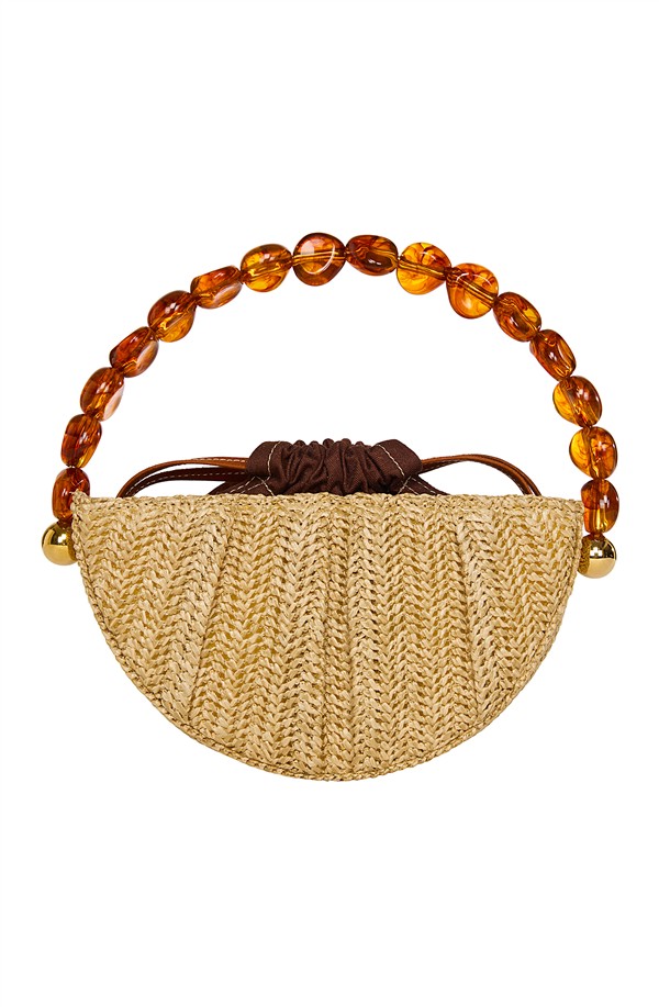 LA CHAINE CORALIA BAG WOOD