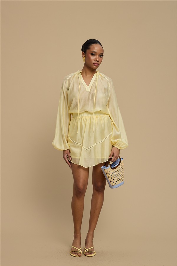 LA CHAINE ESTELL SHIRT YELLOW