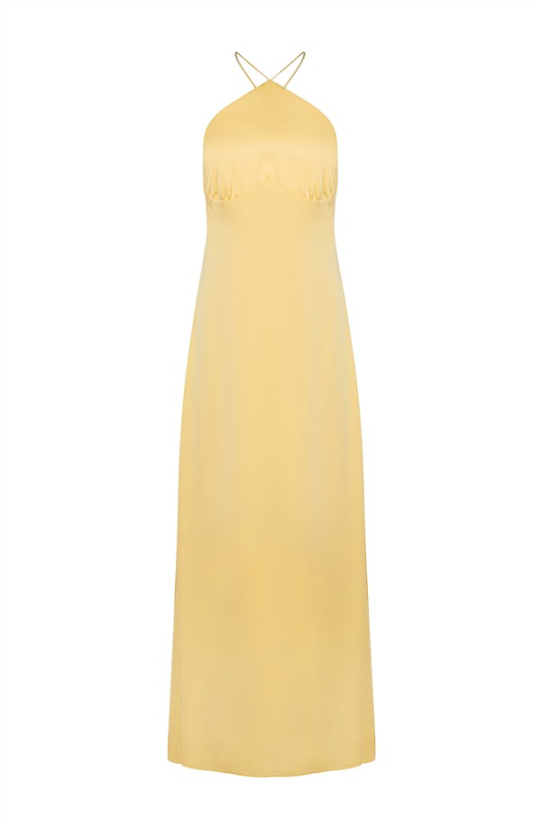 LA CHAINE EXOTIC DRESS YELLOW