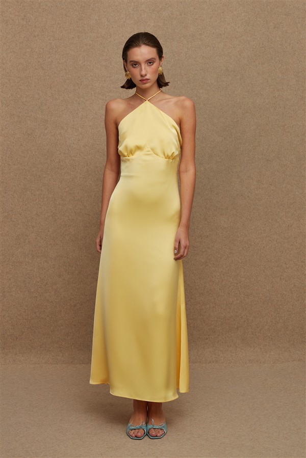 LA CHAINE EXOTIC DRESS YELLOW