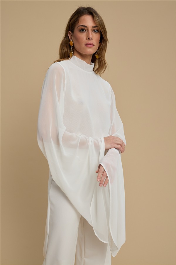 LA CHAINE GAIA TOP WHITE
