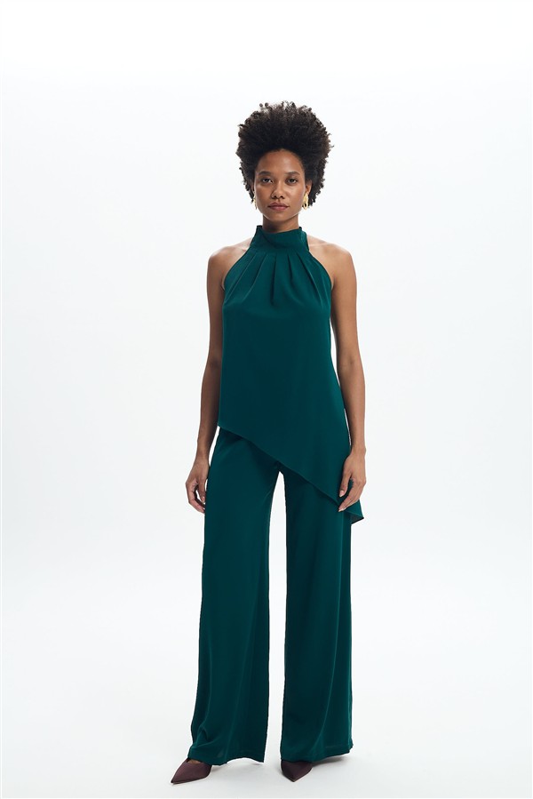 LA CHAINE INAYA PANT GREEN