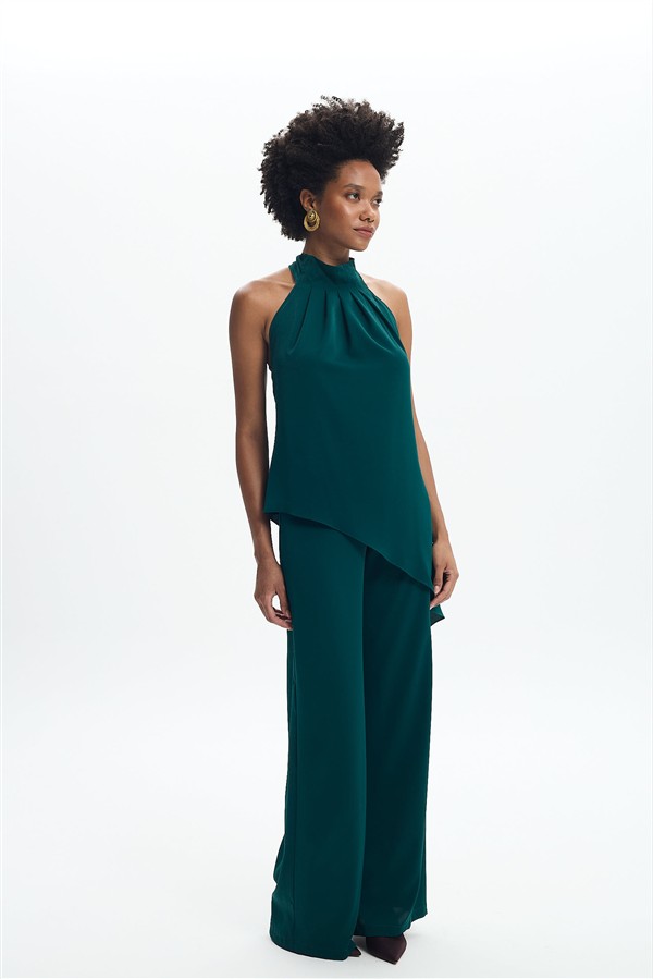LA CHAINE INAYA PANT GREEN