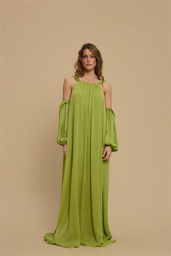 LA CHAINE IRINA DRESS GREEN