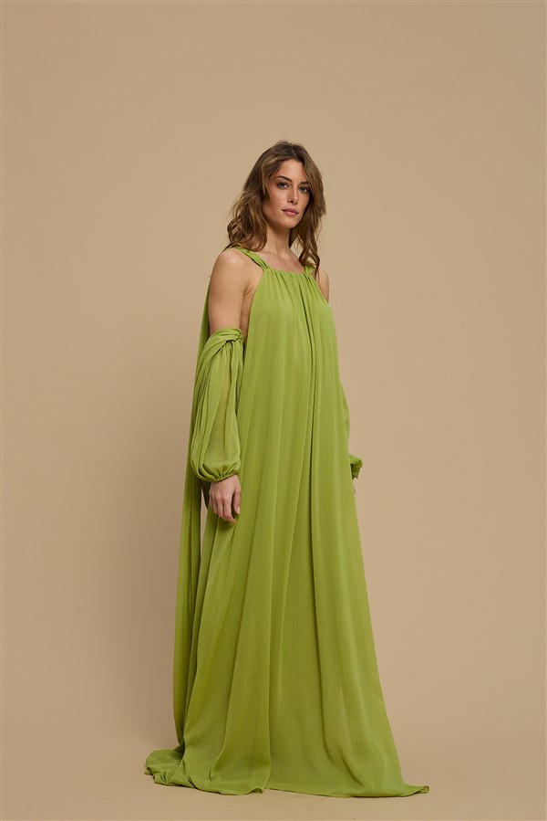 LA CHAINE IRINA DRESS GREEN