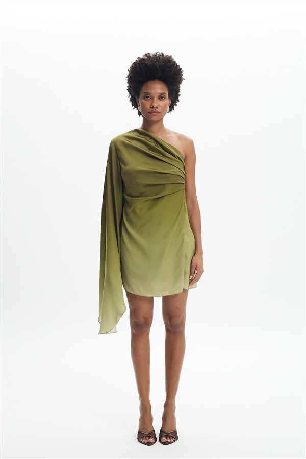 LA CHAINE NELLIE DRESS GREEN