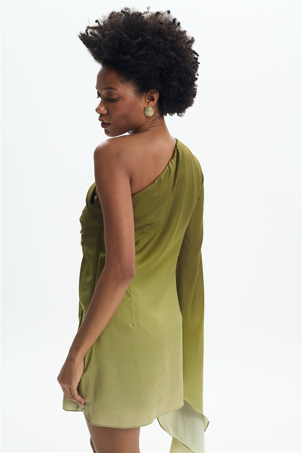 LA CHAINE NELLIE DRESS GREEN
