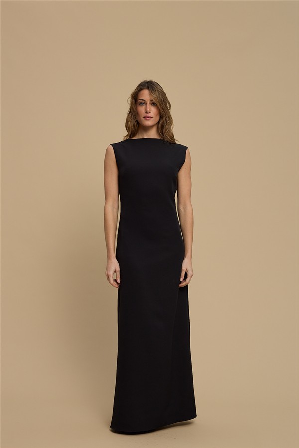 LA CHAINE NIRIIDA DRESS BLACK