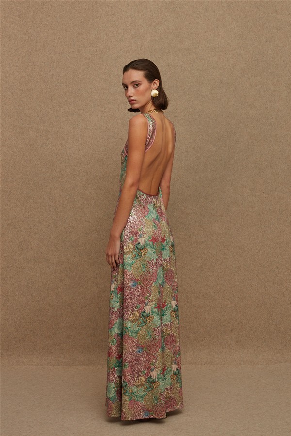 LA CHAINE PATHOS DRESS MULTI