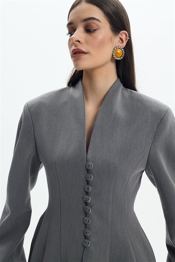 LA CHAINE SESILIA BLAZER GREY