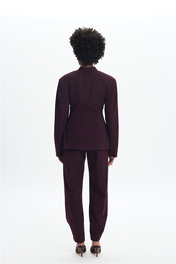 LA CHAINE SESILIA PANT CHERRY LACQUER
