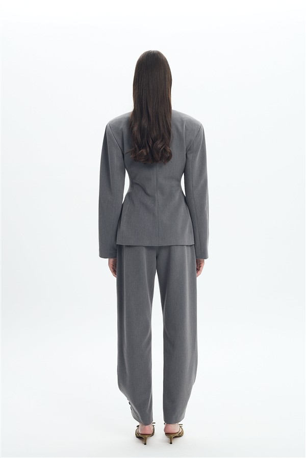 LA CHAINE SESILIA PANT GREY