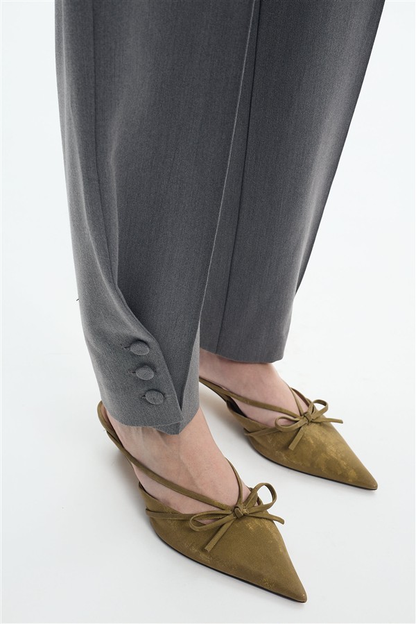 LA CHAINE SESILIA PANT GREY