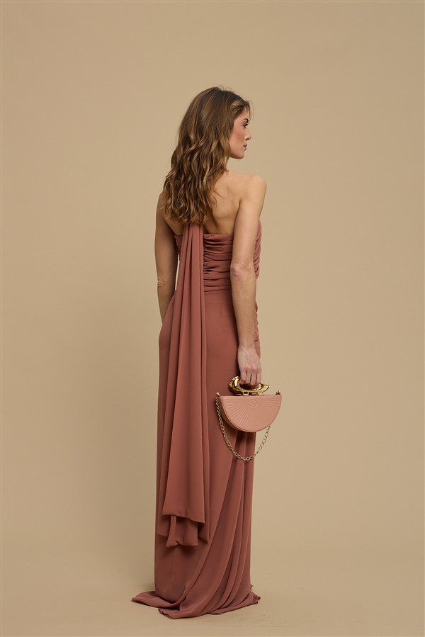 LA CHAINE SUNSHINE DRESS DUSTY PINK