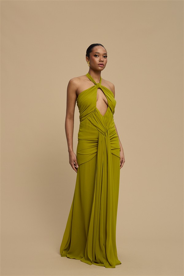 LA CHAINE SUNSHINE DRESS GREEN