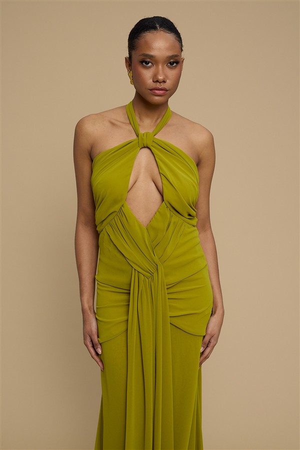 LA CHAINE SUNSHINE DRESS GREEN