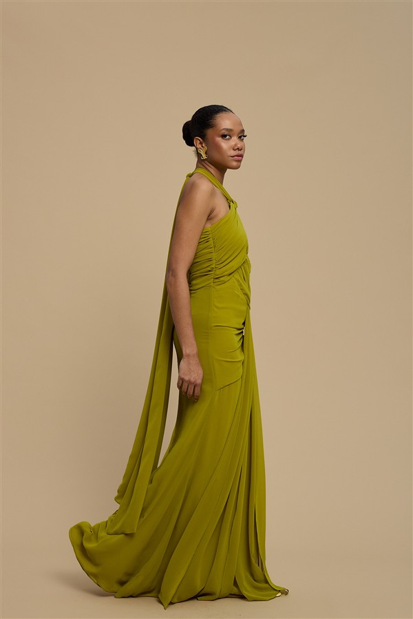 LA CHAINE SUNSHINE DRESS GREEN