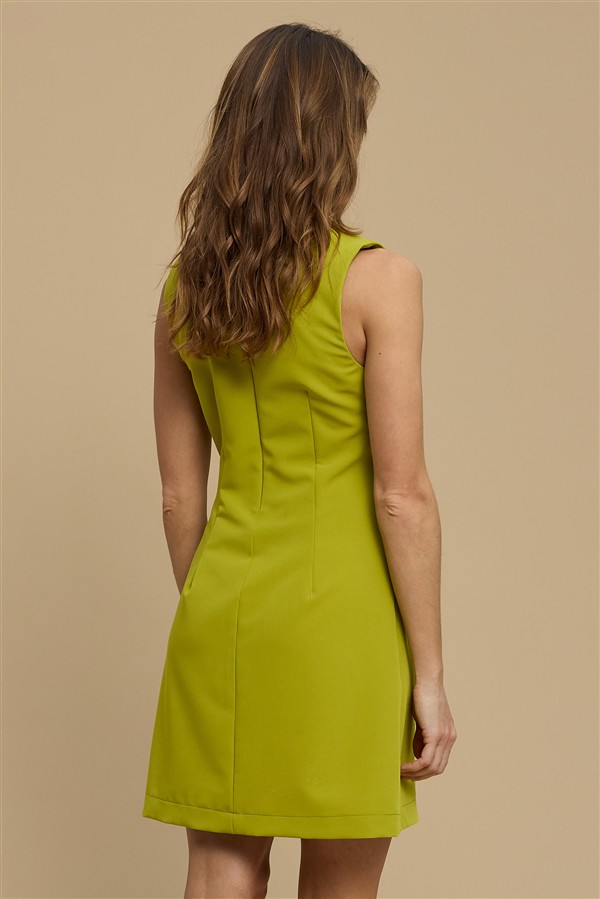 LA CHAINE THALIA DRESS GREEN