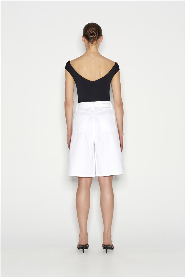 NR LAGOON DENIM BERMUDA WHITE