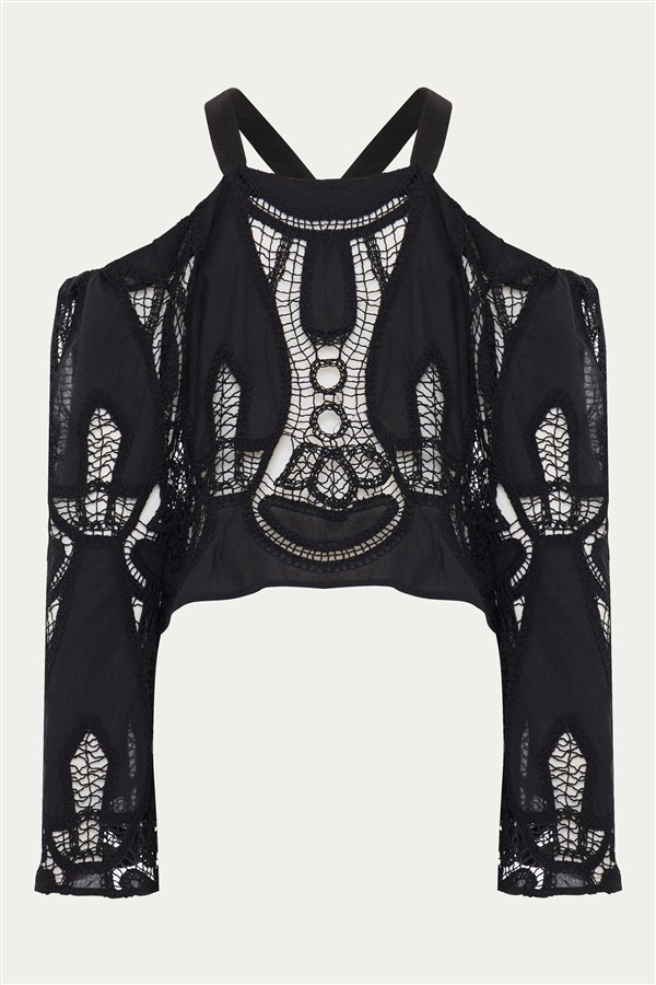 NIDODILEDA LANA TOP BLACK