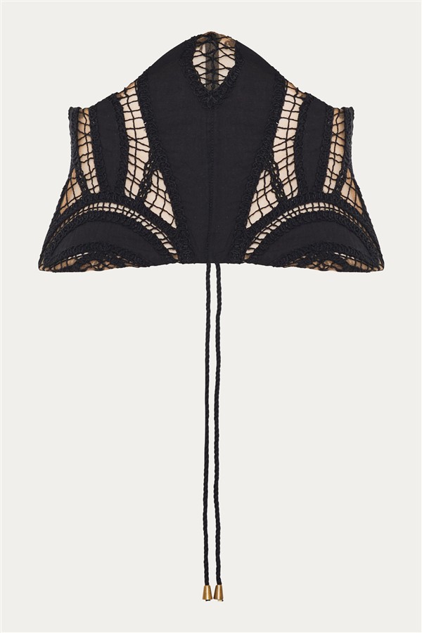 NIDODILEDA LITHE CORSET BELT BLACK