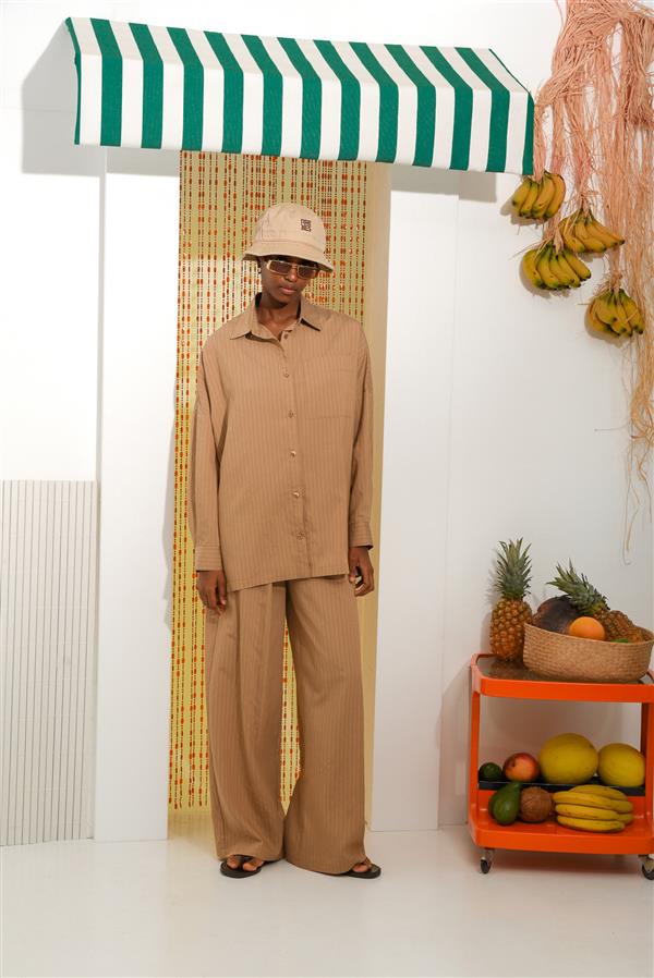 ARPYES LUSH SHIRT BEIGE
