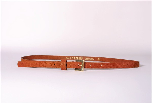 SALT AND PEPPER MARILYN TAN LEATHER