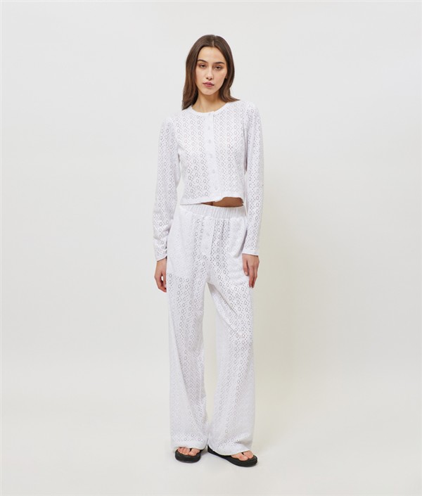 SUNSETGO MARIE PANTS WHITE
